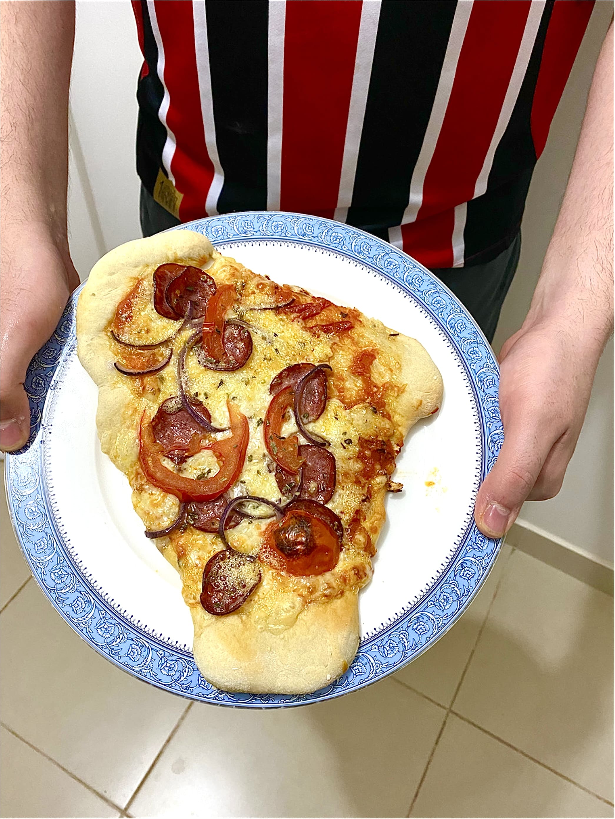 Primeira pizza feita